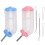 4Pcs Blue Pet Feeding Tool Leakproof Hanging Water Bottle for Hamsters 2