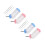 4Pcs Blue Pet Feeding Tool Leakproof Hanging Water Bottle for Hamsters 9