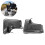 1Pair Thick Insulated Motorcycle Handlebar Covers Windproof Grip Wraps 10