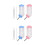 4Pcs Blue Pet Feeding Tool Leakproof Hanging Water Bottle for Hamsters 8