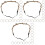 60Pcs Multi Color Woven Wreath Headpiece Durable Leaf Hair Accessory 5