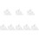 8Sets DIY Quilting Templates Stable Transparent Acrylic Sewing Tools 5