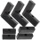 50Pcs Black Sliding Window Security Locks Plastic Child Proof Bars 2