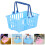 40Pcs Mini Storage Baskets Plastic Assorted Colors for Mini Houses 10