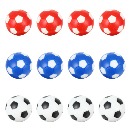 36Pcs Vibrant Assorted Foosball Plastic Balls Table Football Accessory 1