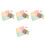 4Pcs Multi-Color Fake Thumb Tips and Silk for Professional Magic Shows 6