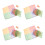 4Pcs Multi-Color Fake Thumb Tips and Silk for Professional Magic Shows 4