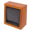 2Pcs Grey Wooden Watch Box Durable Storage Case with Removable Pillows 2