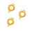 3Pcs Durable Pc Emergency Button Cover Protector Clear for Home Use 3