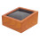 2Pcs Grey Wooden Watch Box Durable Storage Case with Removable Pillows 1