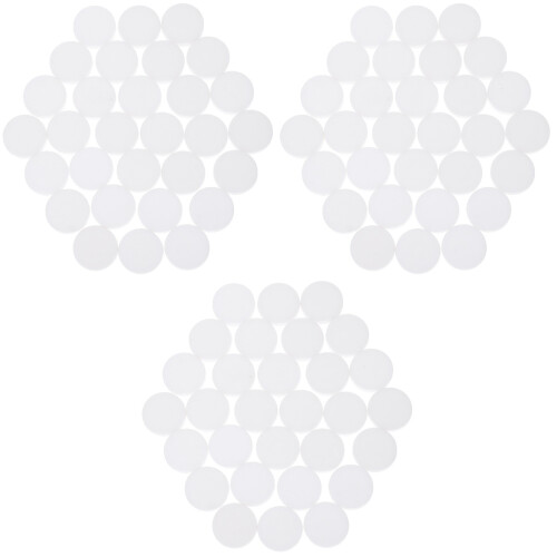 90Pcs White Plastic Backgammon Pieces Board Game Accessory 2