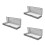 3Pcs Black Water Transfer Nail Case Plastic Sponge Holder for Stickers 4