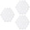 90Pcs White Plastic Backgammon Pieces Board Game Accessory 5