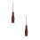 2St Ergonomisch Design Vullen Tool Hout Staal Voor Hobby 5