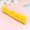 2Pcs Durable Yellow Mohawk Wig Adhesive Cockscomb Headdress 9