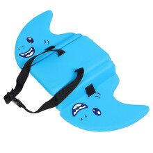 3St Kids Swim Trainer Sky-Blue Eva Met Verstelbare Riemen En Rugfloat