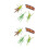 2Sets Sturdy Early Education Model Figurines Life Cycle Learning Toys 6