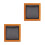 2Pcs Grey Wooden Watch Box Durable Storage Case with Removable Pillows 4