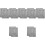 14St Beading Boards Grijs, Stevig Organizer Voor Sieraden 4