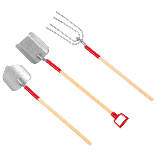 4Sets Kleurrijk Mini Hout Alloy Voor Landschap