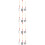 4Sets Kleurrijk Mini Hout Alloy Voor Landschap 8