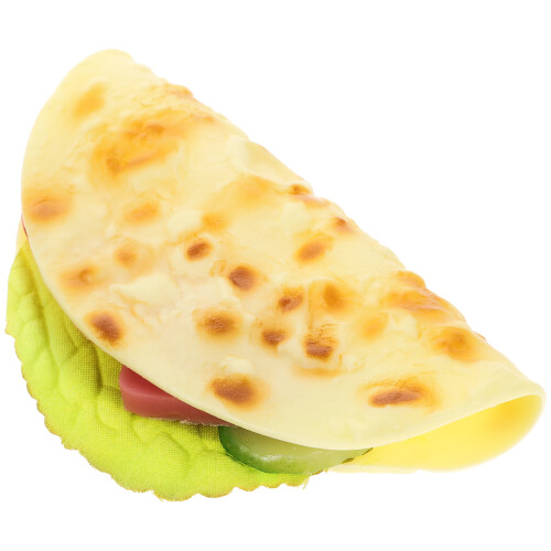 4St Vegetarische Pannenkoek Model PVC Realistisch Multikleur Decor 2
