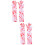 2Paren Bloedvlek Handschoenen Halloween Cosplay Multi Kleur 9