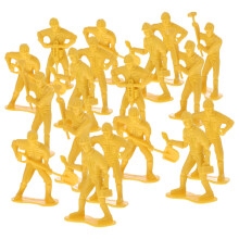 108St Mini Bouwvakker Figuren Set Met Bouwgereedschap Voor Kids
