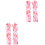 2Paren Bloedvlek Handschoenen Halloween Cosplay Multi Kleur 5