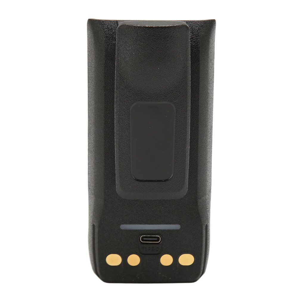 3000Mah 7.2V Lithium Walkie Talkie Battery With Belt Clip For Pmnn4808a, Pmnn4807, Pmnn4809, Pmnn4810, Pmnn4810a 8761388097267
