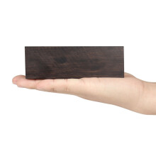 Blocco per Intaglio in Legno Ebano 125x50x40mm per Artigianato e Maniglie
