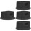 4Pièces Support Silicone Noir Stable Et Antidérapant Pour Stylet 8