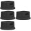 4Pièces Support Silicone Noir Stable Et Antidérapant Pour Stylet 9