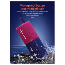 2-in-1 Magnetic Split Speaker 20W Outdoor Waterproof Dual Splittable True Wireless Stereo Portable Subwoofer