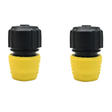 2.645-192.0 Hose Coupling for 1/2 Inch 5/8 Inch and 3/4 Inch Gardening Watering Pipe Water Stop Valve Joint Part