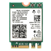 Tarjeta de Red AX200 AX200NGW M.2 NGFF 2,4 GHz/5 G Wi-Fi 6 2974 Mbps Adaptador Wi-Fi 802.11Ax 5.2