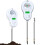 6in1 Soil Moisture Tester Temperature/PH/Humidity/Moisture/Sunlight/Fertility 2 Pack Detachable Probe with LCD 9