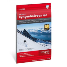 Lyngenhalvoya sor Hoyfjellskart Other Book