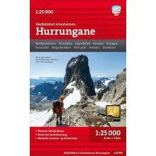 Jotunheimen Hurrungane Hoyfjellskart Other Book