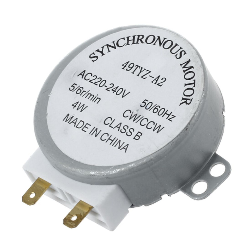 Ac 220-240V 50/60Hz 5/6Rpm 4W Turntable Synchronous Motor For Miniwave Oven 4711280444243