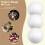 10pcs Bolas de Espuma de Color  de Tamano de 6 cm 3