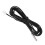 2 m NTC thermistor temperature sensor waterproof probe wire 10 K 1% 3950 black 3
