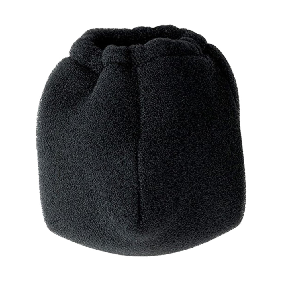 Black Universal Hair Dryer Diffuser For Curly Hair With Antiscald Heatresistant Sponge Cover,