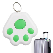 Anti Lost Tracking Device Mini GPS Tracker For Kids And Pets Cat Claw Shape Locator RealTime Wireless Key Finder Green