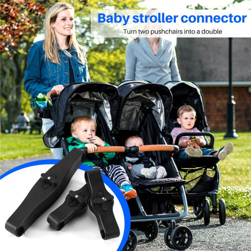 3Pcs Coupler Bush insert into the strollers for  stroller connector adapter make YOYO into pram twins 2
