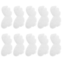 40Pcs White Versatile Wing Patches for DIY Phone and Hair Decor