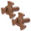 8Pcs Microwave Rotating Shaft Plastic Coupler Coffee Stable Support 2