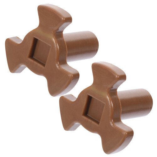 8Pcs Microwave Rotating Shaft Plastic Coupler Coffee Stable Support 1