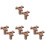 8Pcs Microwave Rotating Shaft Plastic Coupler Coffee Stable Support 3