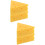 4Pièces Accessoires Fromage Factice Résine Décor Attrayant Jaune 9